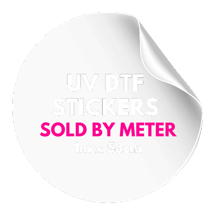 Order custom UV DTF stickers online – durable, waterproof, and full-color printing